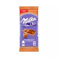 Шоколад Milka Ореховая паста из миндаля молочный, 85 г