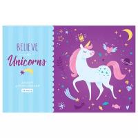 Набор альбомов для рисования ArtSpace Рисунки. Believe in unicorn 29 х 20,3 см, 100 г/м², 24 л. (7шт.)