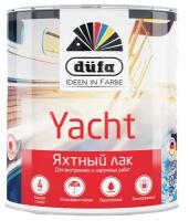 Лак яхтный Dufa Retail Yacht полуматовый алкидно-уретановый бесцветный 2л