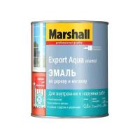 Marshall Export Aqua универсальная эмаль на водной основе (тёмно-коричневый, полуматовый, 0,8 л)