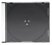 CD/DVD-диски Без бренда Бокс CDB-sl для CD/DVD дисков, вместимость 1 шт, пластик, прозрачный