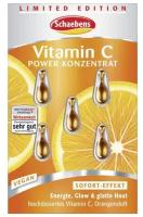 Блистер Vitamin C Power Konсentrat омолаживающая сыворотка для лица с витамином С и токотриенолом SCHAEBENS