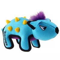 Игрушка для собак GiGwi Duraspikes Енот (75440) голубой/фиолетовый/желтый