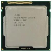 Процессор Intel Xeon E3-1270 Sandy Bridge (3400MHz, LGA1155, L3 8192Kb) 4 ядра 8 потоков OEM