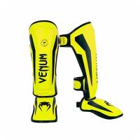 Детские щитки Venum Elite Neo Yellow