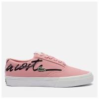 Женские кеды Lacoste Jump Serve Lace 0121 1 CFA розовый, Размер 40.5 EU