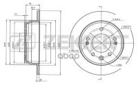 Диск Торм Зад ZEKKERT BS5157