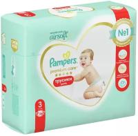 Pampers Premium Care Трусики Размер 3, 28 Трусиков, 6кг-11кг