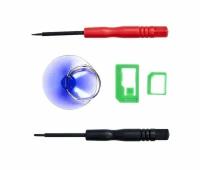 A set of tools / Набор инструментов BAKU (5 в 1) для ремонта мобильных телефонов и ноутбуков iPhone, iPad, Samsung