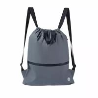 Сумка NINETYGO Manhattan Tyvek Drawstring Bag, серая