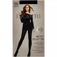 Колготки теплые Incanto Microvelvet 100, размер 4, nero (чёрный)