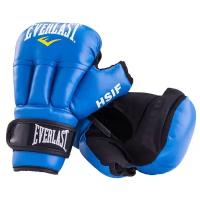 Перчатки для рук. боя Everlast HSIF PU 6oz син