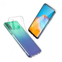 Силиконовый чехол для Huawei P40 Lite E/Y7P/ Honor 9C прозрачный