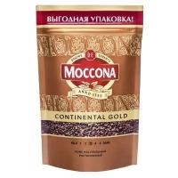 Кофе растворимый Moccona Continental Gold сублимированный, пакет, 75 г