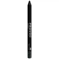 Provoc Gel Eye Liner 99 Black Cavia Гелевая подводка в карандаше для глаз