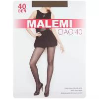 Колготки Malemi Ciao, 40 den, размер 4, коричневый, бежевый