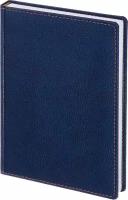 Ежедневник Attache Bizon недатированный, искусственная кожа, А5, 176 листов, синий