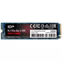 SSD диск Silicon Power SiliconPower M.2 2280 UD70 500 Gb PCI-E x4 NVME QLC 3D NAND (SP500GBP34UD7005)