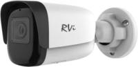 RVi-1NCT4052 (4) white Уличная цилиндрическая IP видеокамера, объектив 4мм, 4Мп, Ик, Poe, Встроенный микрофон, MicroSD