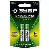 Аккумулятор Ni-Mh 950 мА·ч ЗУБР AAA Dynamic Pro