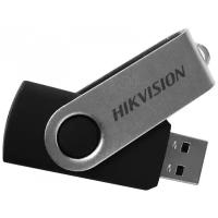 Флешка Hikvision M200S USB 3.0 64 ГБ, черный/серебристый