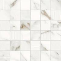 Плитка Eletto Ceramica Calacatta Grey Mosaic 30x30 588143004 мрамор гладкая, глянцевая изностойкая