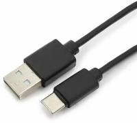 Кабель Гарнизон USB - USB Type-C (GCC-USB2-AMCM-0.5M), 0.5 м, черный