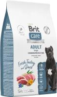 Сухой корм для собак крупных пород Brit Care Dog Adult Large Chondroprotectors, здоровье костей и суставов, с индейкой и уткой 12 кг