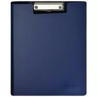 Attache Папка-планшет с крышкой A4, пластик, синий