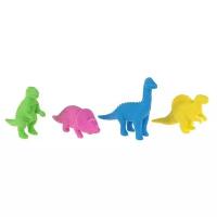 Calligrata Набор ластиков Динозавры, 4 шт. разноцветный 4