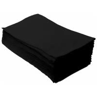Чистовье полотенце спанлейс стандарт 45 х 90 см, 50 шт., цвет: черный