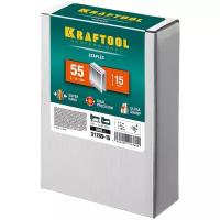 Скобы Kraftool для степлера, 31789-15, 15 мм, 5000 шт