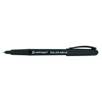 Ручка-роллер Centropen 4665/1, линия 0,6 мм, трехгранная, одноразовая, черная