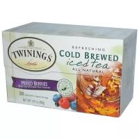 Чай черный Twinings Cold brewed iced tea Mixed berries в пакетиках