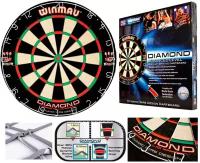 Мишень для дартс, сизаль. Winmau Diamond Plus