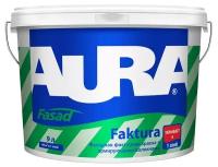 Декоративное покрытие AURA Fasad Faktura 9 л