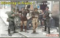 Сборные фигурки DRAGON Blitzkrieg in France! Немецкая бронетанковая пехота 1940 г. 1:35 (6478)