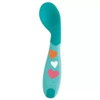 Ложка Chicco Baby's First spoon голубой