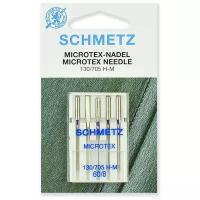 Игла/иглы Schmetz Microtex 130/705 H-M 60/8 особо острые