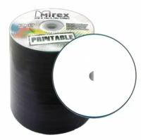 Диск DVD+R 4.7Gb Mirex 16x Bulk, Inkjet Printable 100шт (полная заливка)