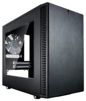 Корпус Fractal Design DEFINE NANO S Black Mini-ITX [FD-CA-DEF-NANO-S-BK-W] Window