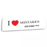 FACTIS Ластик I love mistakes белый