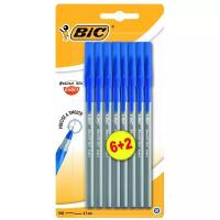 BIC Набор шариковых ручек Round Stic Exact 0.7 мм (932862), 932862, 8 шт