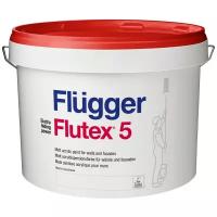 Краска акриловая flugger Flutex 5 моющаяся матовая