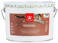 Краска фасадная силикон-модифицированная Novasil (Новасил) TIKKURILA 9л бесцветный (база MRC)