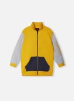 Куртка для девочек Putsi, размер 122, цвет желтый