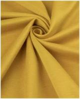 Ткань для шитья и рукоделия Джерси Понтирома горчичная 1 м * 150 см