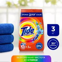 Стиральный порошок Tide Lenor Touch of Scent Color (автомат), 3 кг