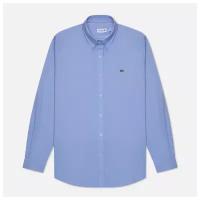 Мужская рубашка Lacoste Regular Fit Cotton Oxford голубой