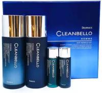 Антивозрастной набор по уходу за мужской кожей Cleanbello Homme Anti-Wrinkle Set 360 мл Deoproce